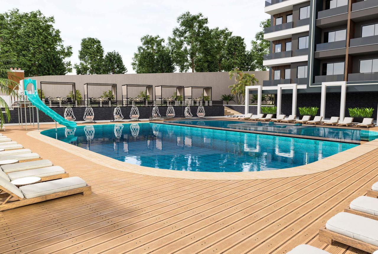 Квартира в Алании, Турция, 45 м2 фото 2