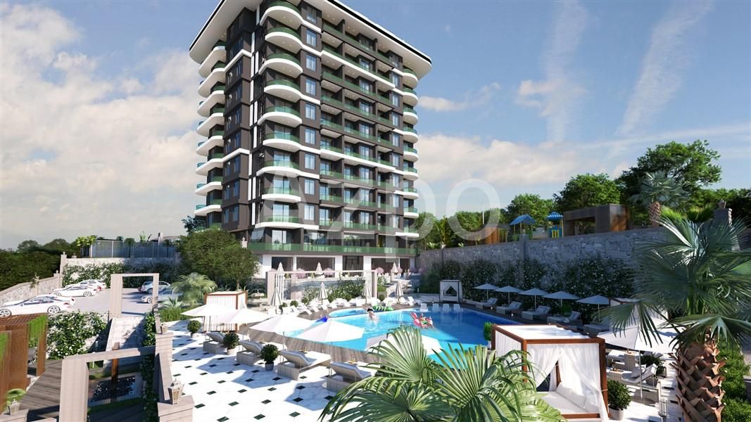 Апартаменты в Алании, Турция, 46 м2 фото 2