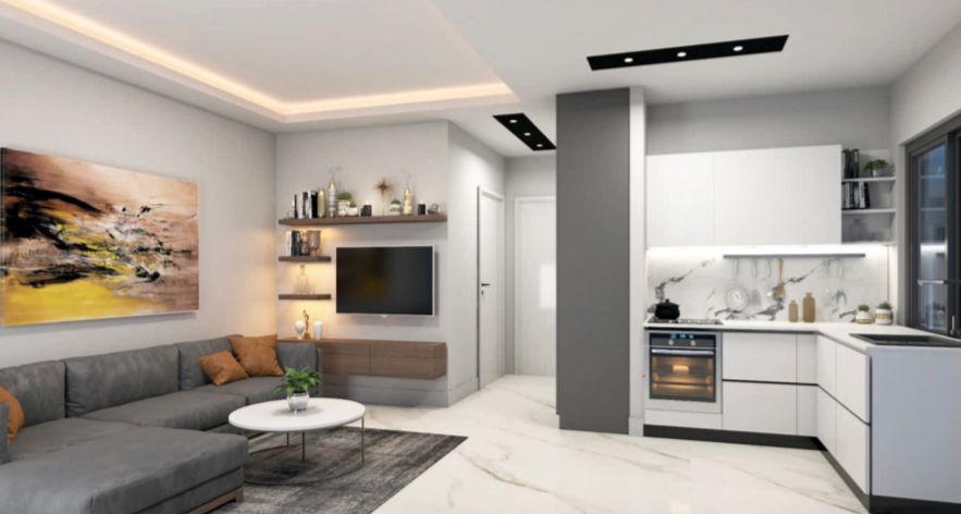 Апартаменты в Алании, Турция, 62 м2 фото 5