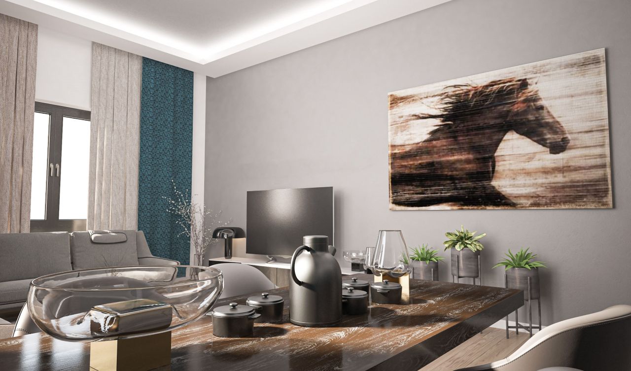 Квартира в Алании, Турция, 56 м2 фото 4