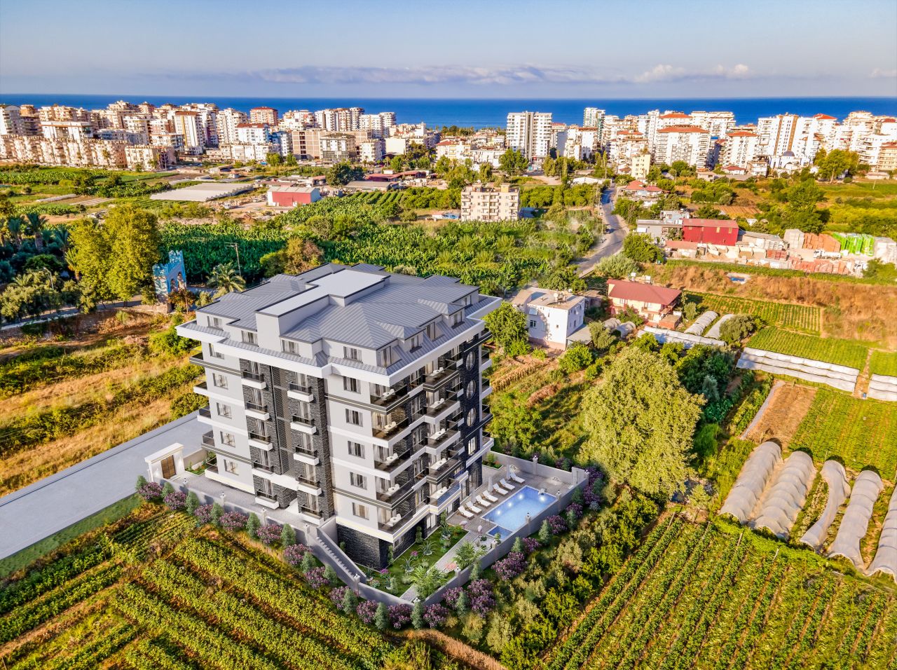 Квартира в Алании, Турция, 45 м2 фото 5