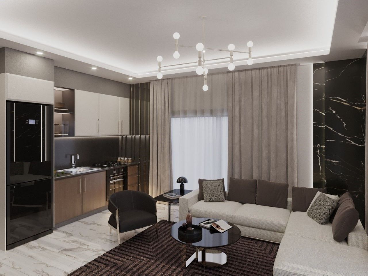 Апартаменты в Алании, Турция, 75 м2 фото 3