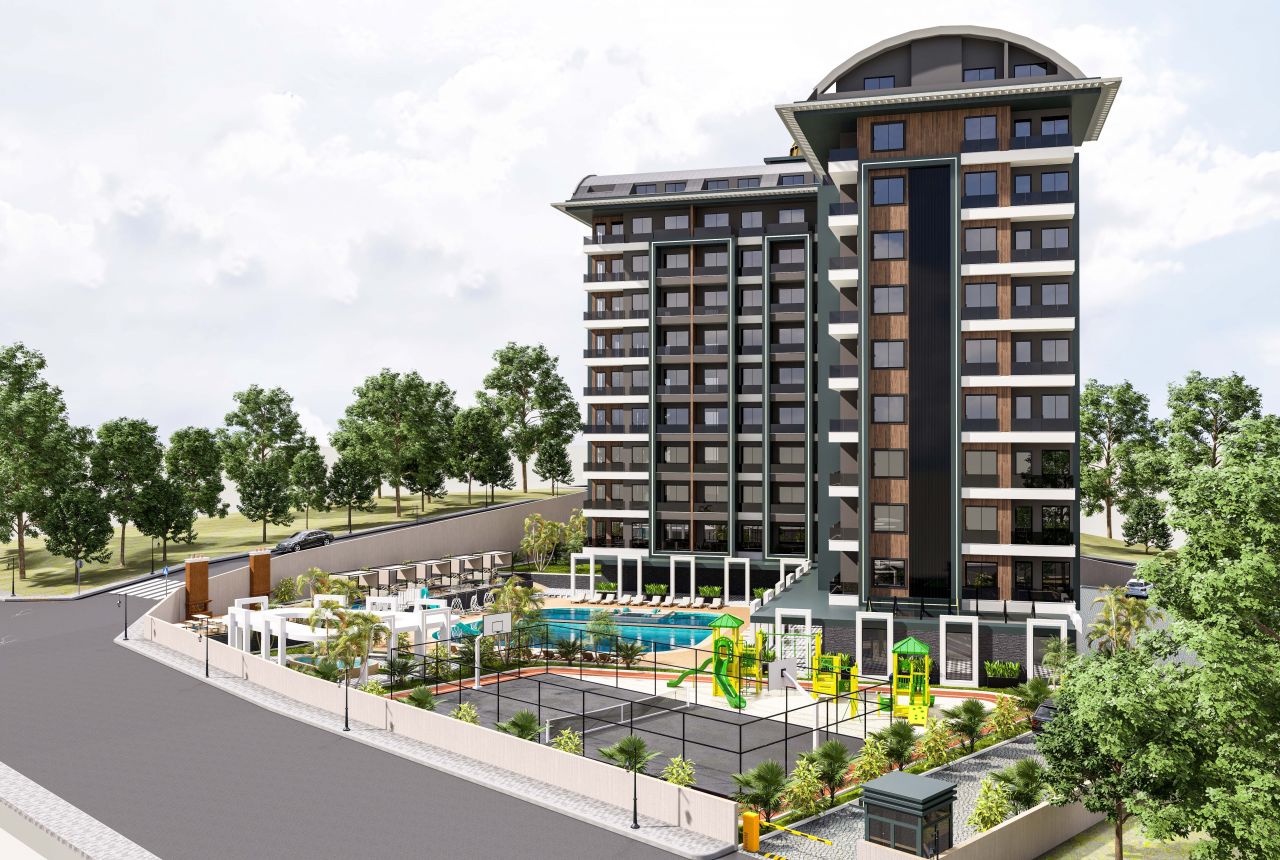 Апартаменты в Алании, Турция, 45 м2 фото 2