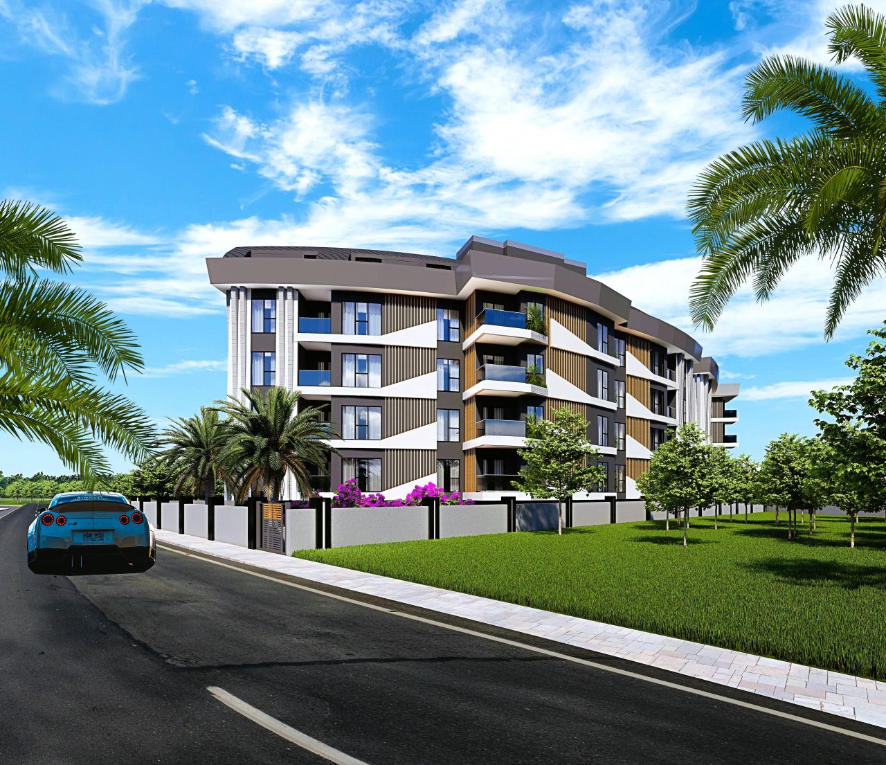 Квартира в Конаклы, Турция, 50 м2 фото 4
