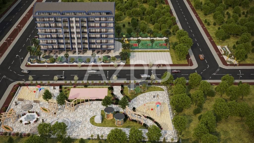 Апартаменты в Газипаше, Турция, 58 м2 фото 4