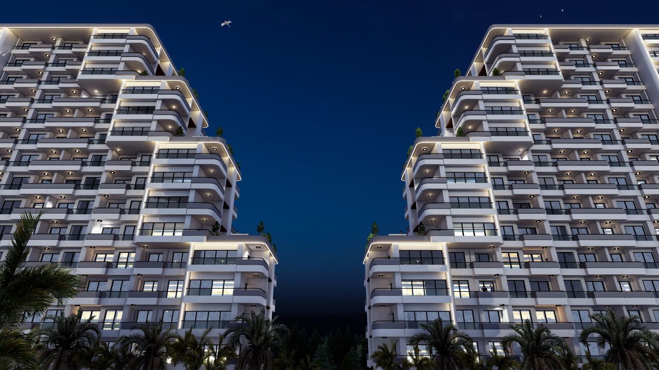 Апартаменты в Мерсине, Турция, 65 м2 фото 2