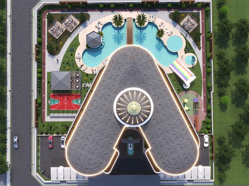 Пентхаус в Газипаше, Турция, 56 м2 фото 3