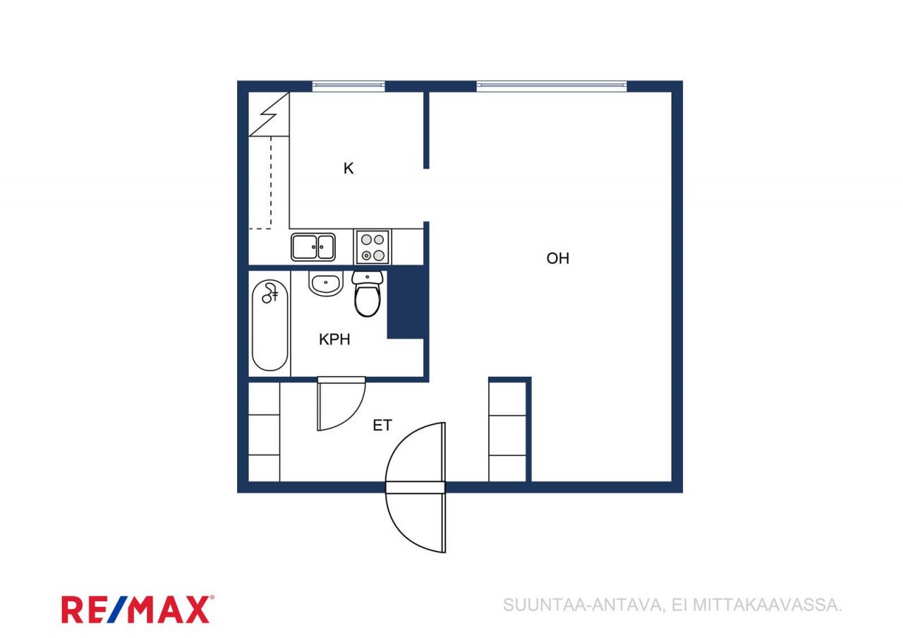 Квартира в Лахти, Финляндия, 35 м2 фото 2