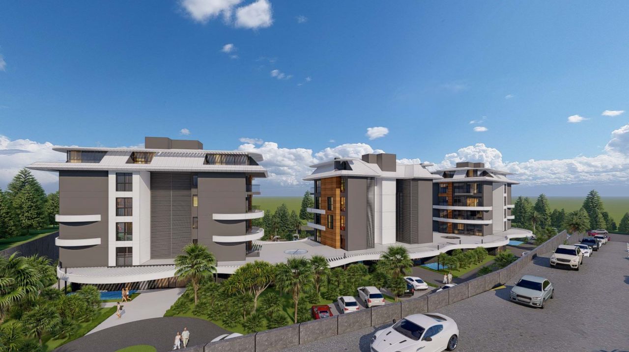 Апартаменты в Алании, Турция, 49 м2 фото 3