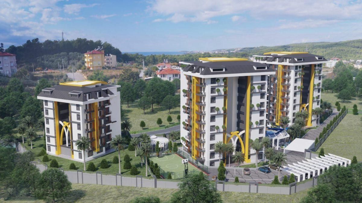 Квартира в Авсалларе, Турция, 50 м2 фото 2