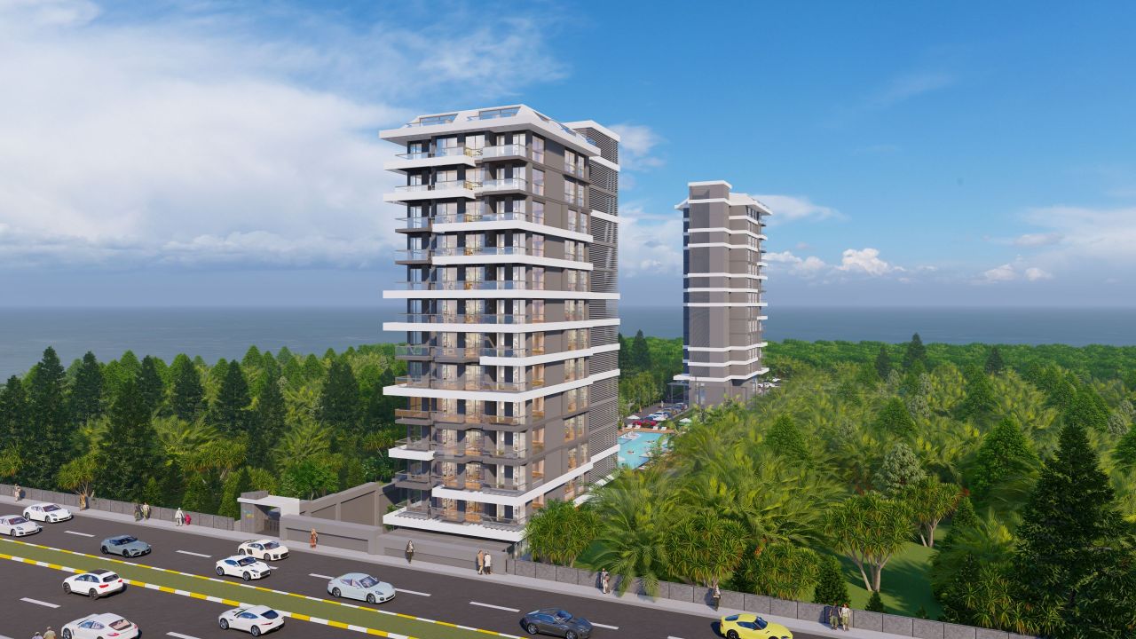 Квартира в Алании, Турция, 57.5 м2 фото 2
