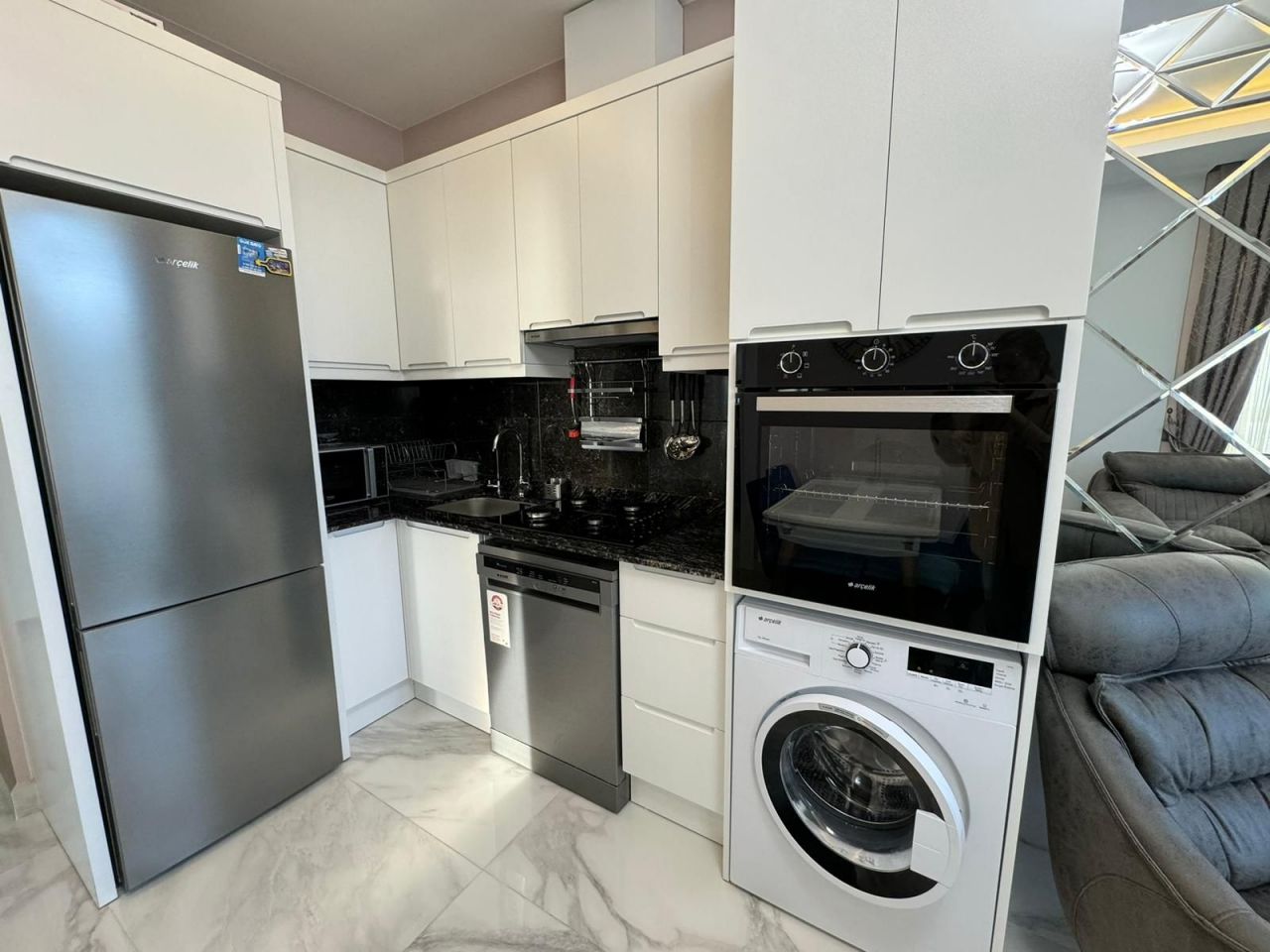 Квартира в Алании, Турция, 57 м2 фото 2