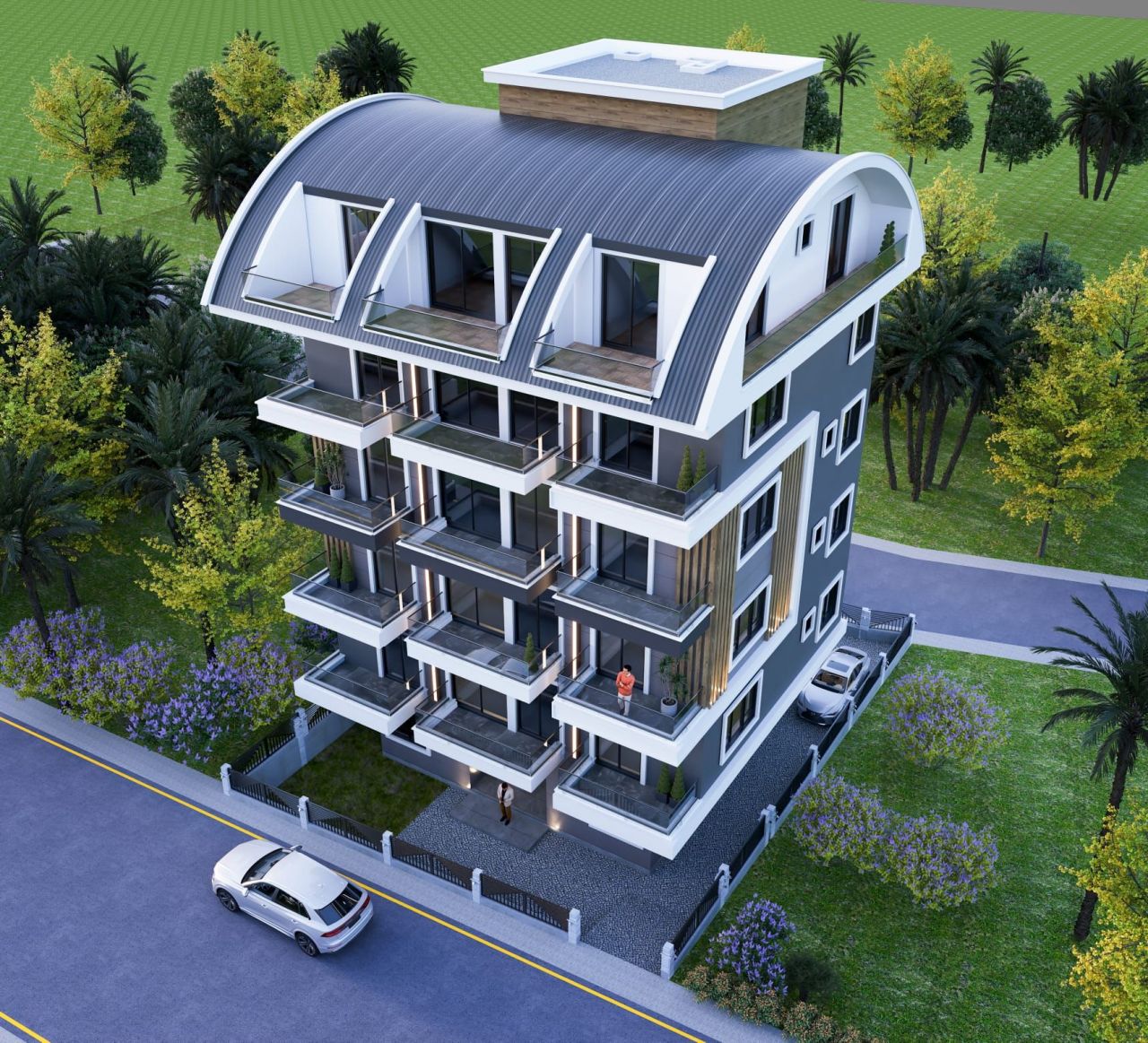 Квартира в Авсалларе, Турция, 53 м2 фото 3
