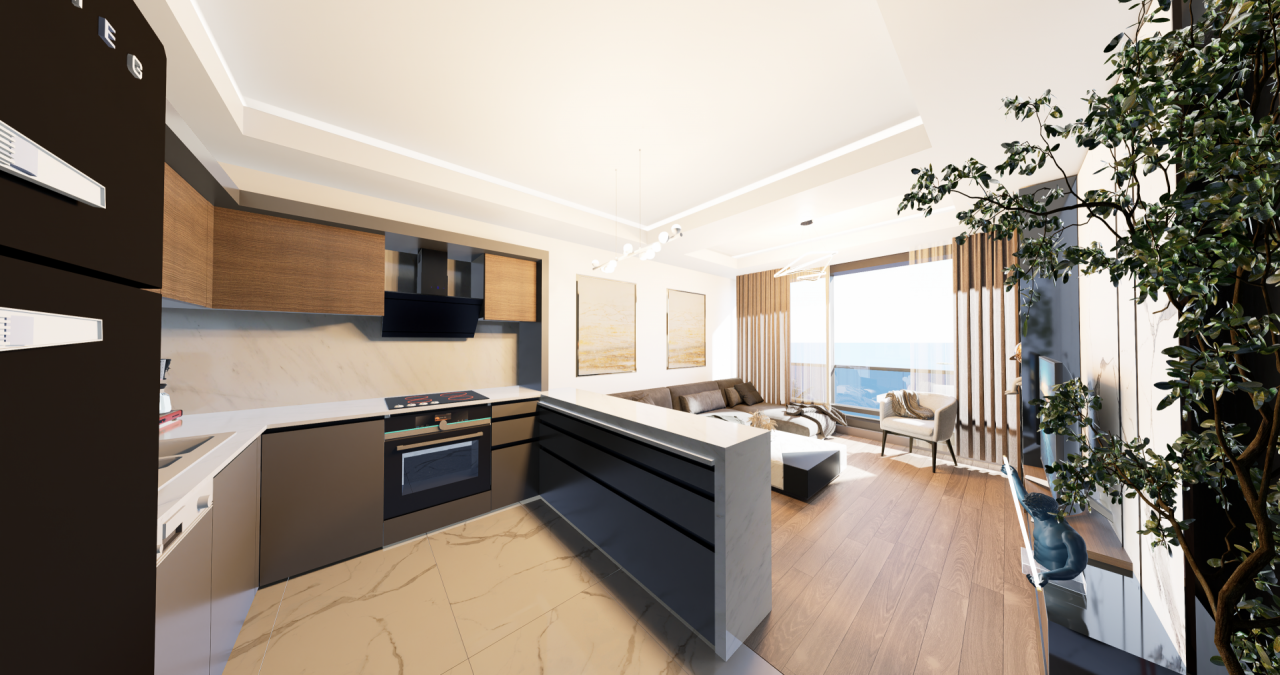 Квартира в Анталии, Турция, 48 м2 фото 5