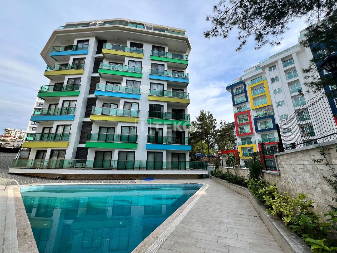 Апартаменты в Алании, Турция, 55 м2 фото 2