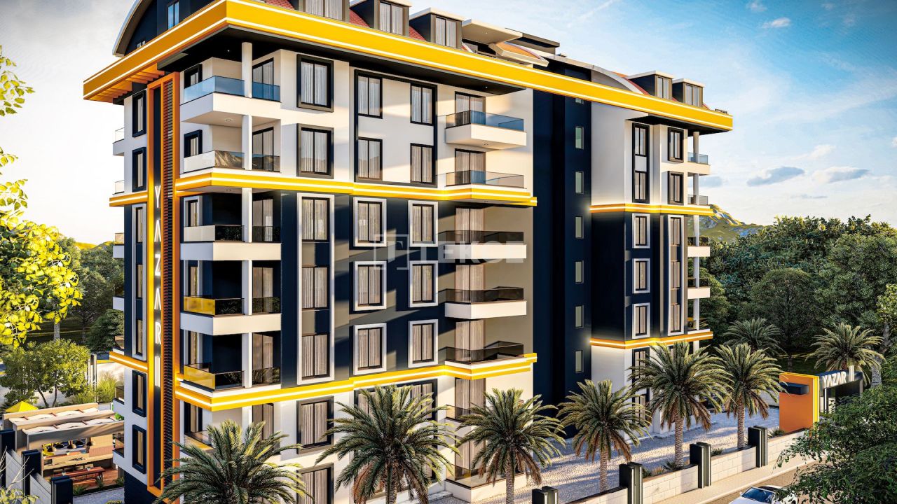 Апартаменты в Газипаше, Турция, 55 м2 фото 4