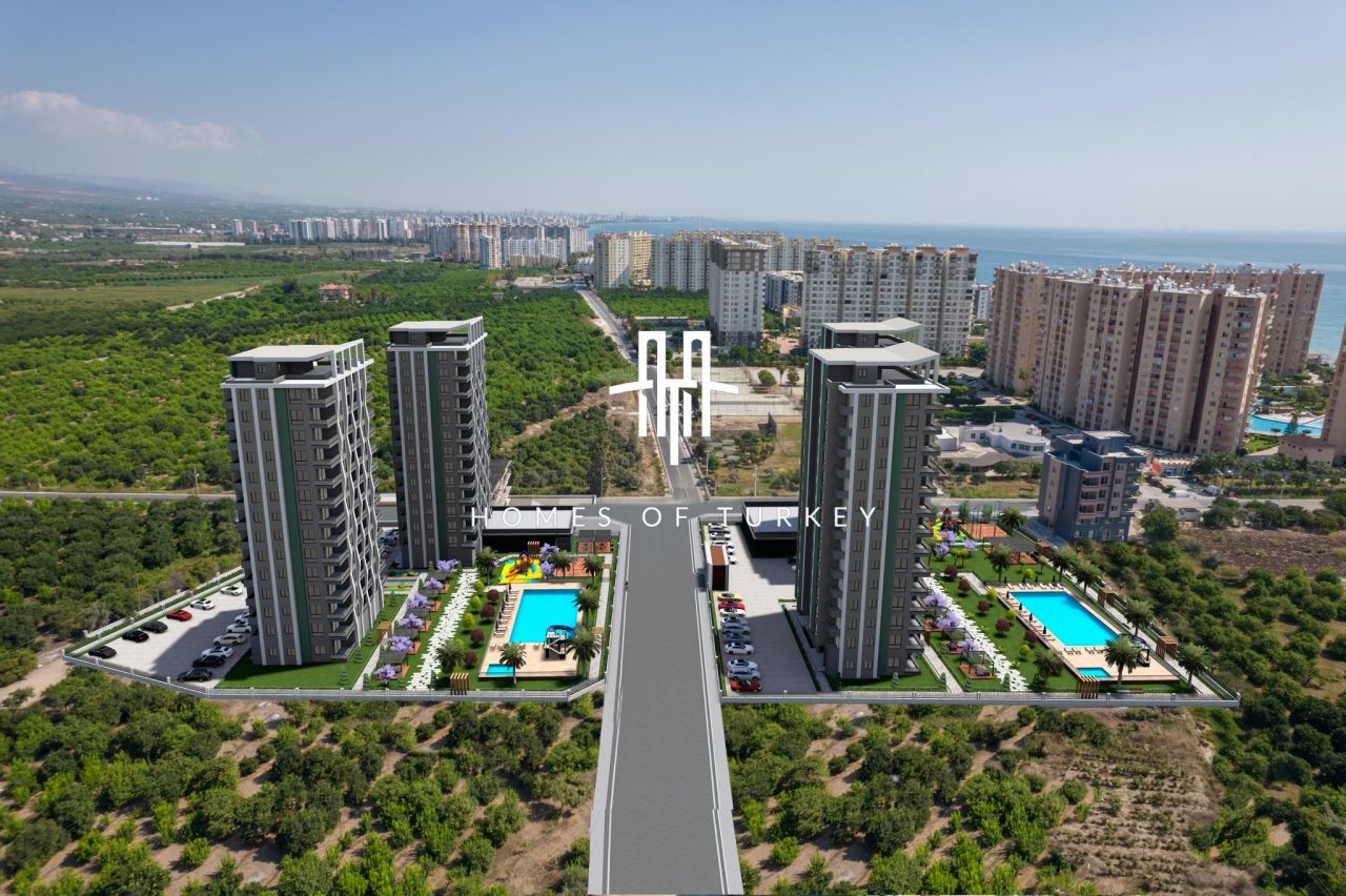 Апартаменты в Мерсине, Турция, 58 м2 фото 3