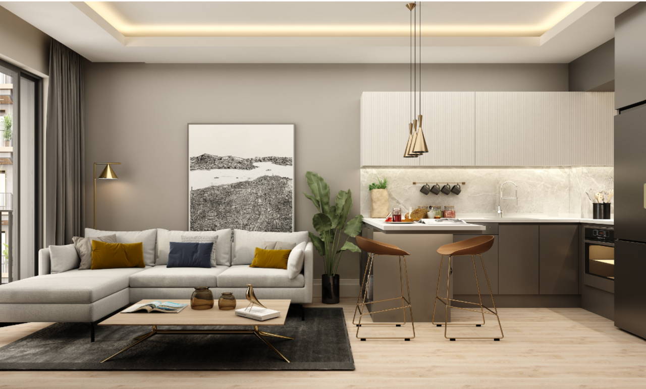 Апартаменты в Анталии, Турция, 60 м2 фото 2