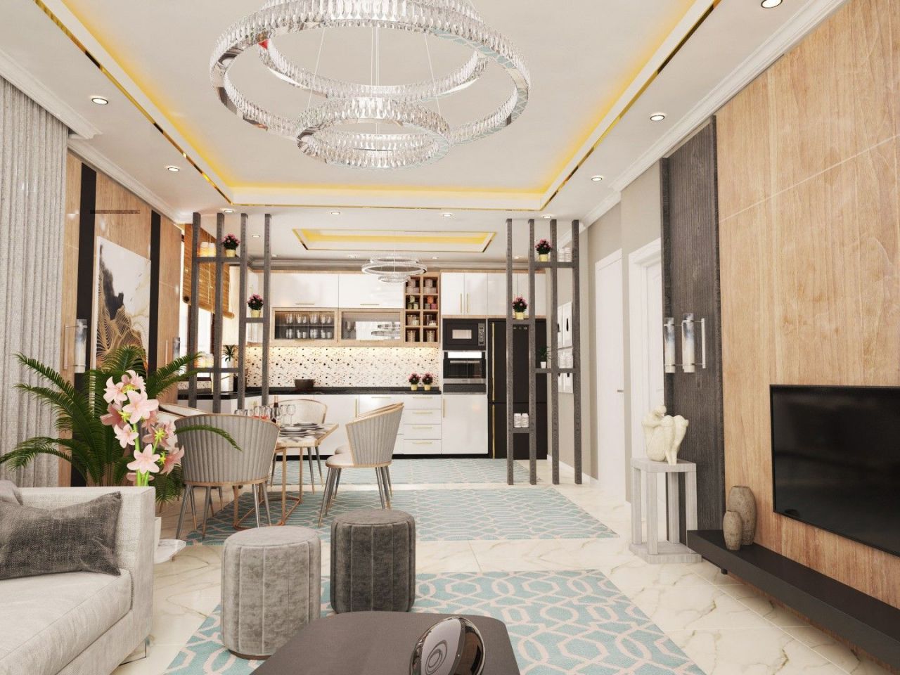 Квартира в Алании, Турция, 110 м2 фото 3