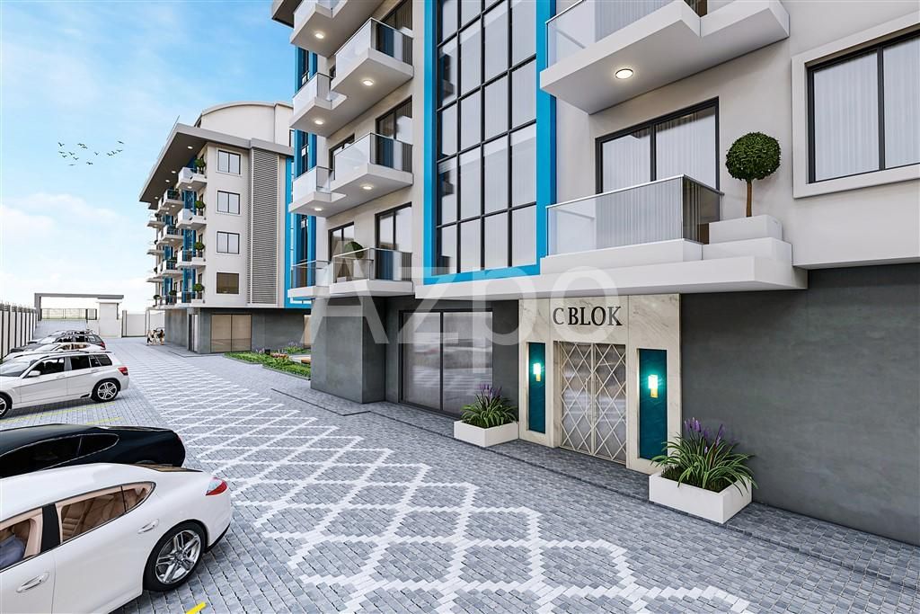 Апартаменты в Алании, Турция, 47 м2 фото 2