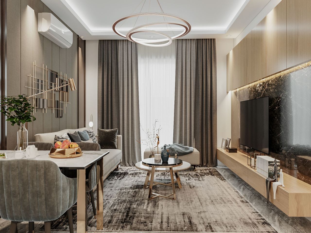 Квартира в Алании, Турция, 60 м2 фото 3