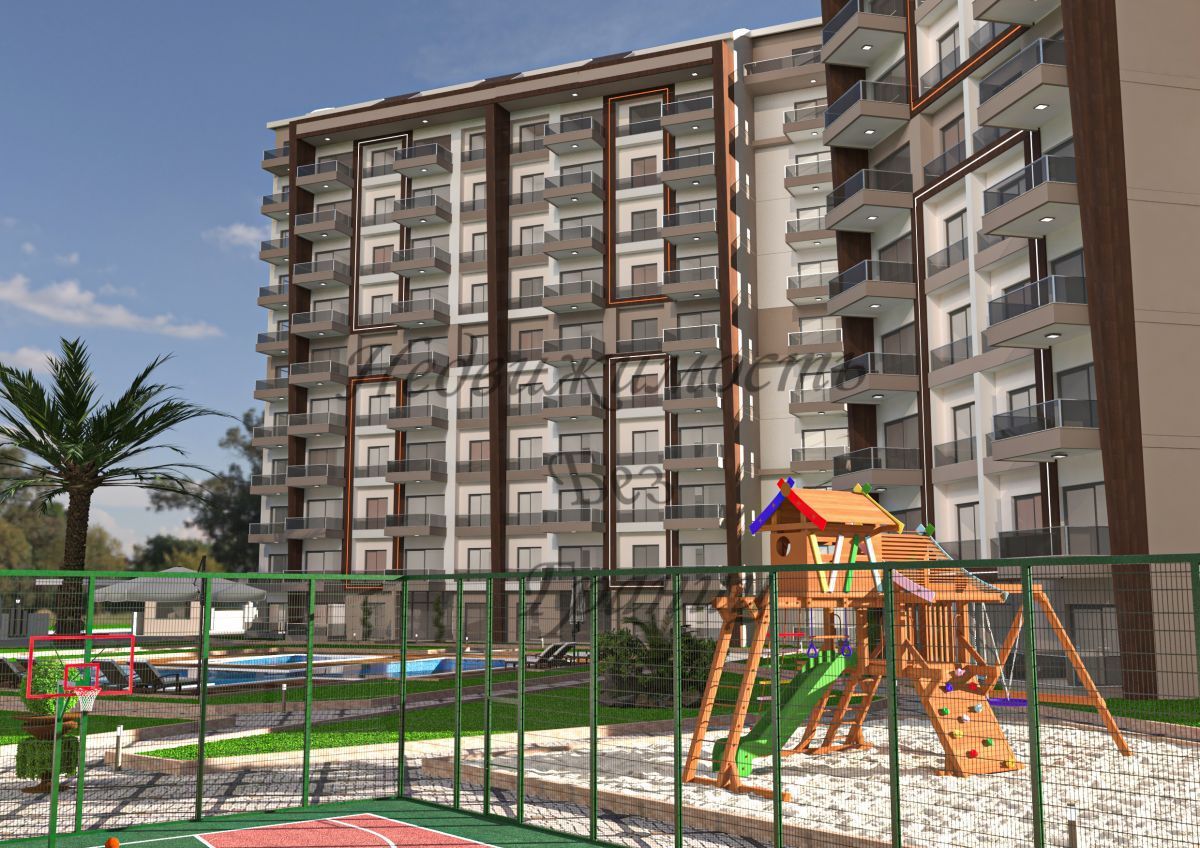 Апартаменты в Алании, Турция, 55 м2 фото 2
