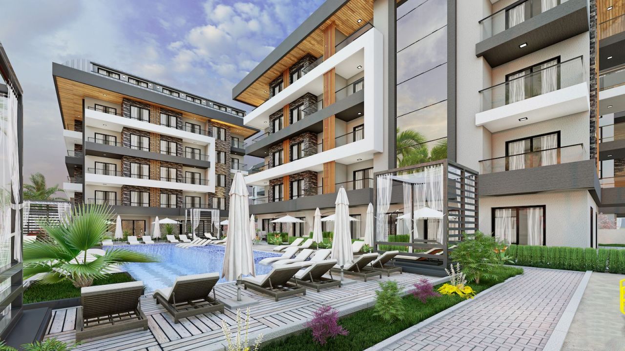 Квартира в Алании, Турция, 46 м2 фото 3