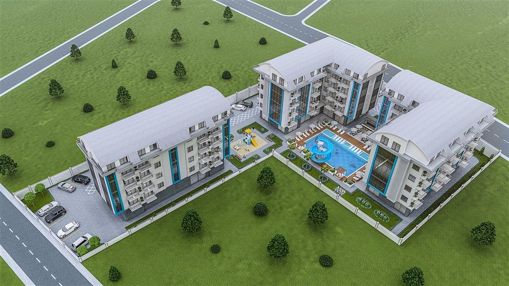 Апартаменты в Алании, Турция, 48 м2 фото 4