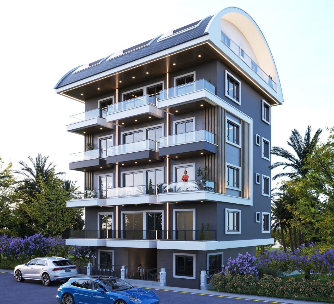 Квартира в Авсалларе, Турция, 53 м2 фото 4