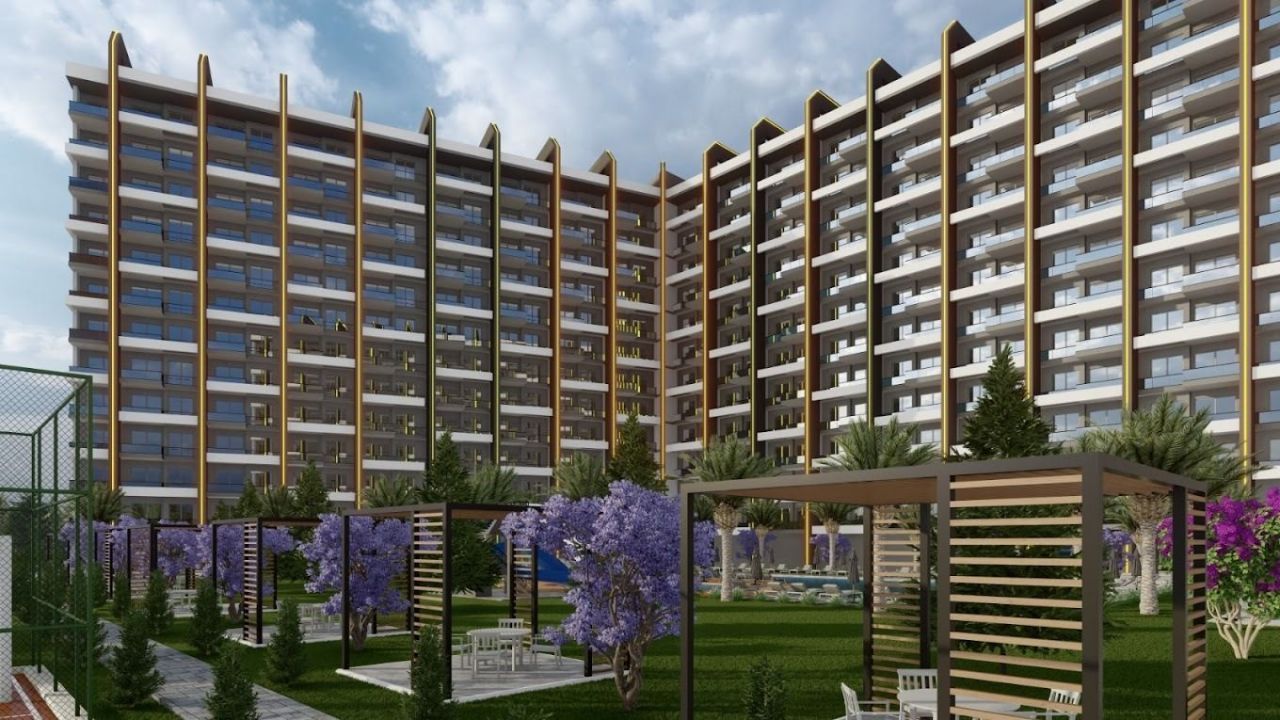 Апартаменты в Мерсине, Турция, 60 м2 фото 2