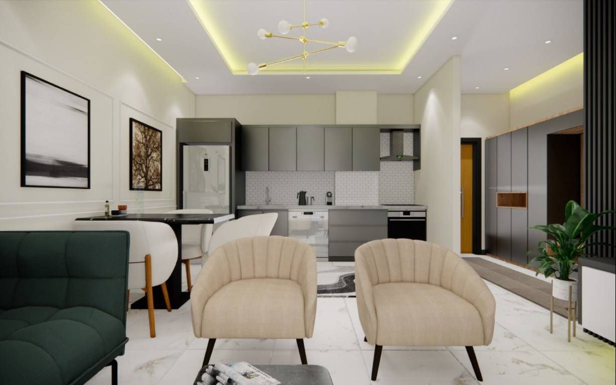 Апартаменты в Авсалларе, Турция, 60 м2 фото 5