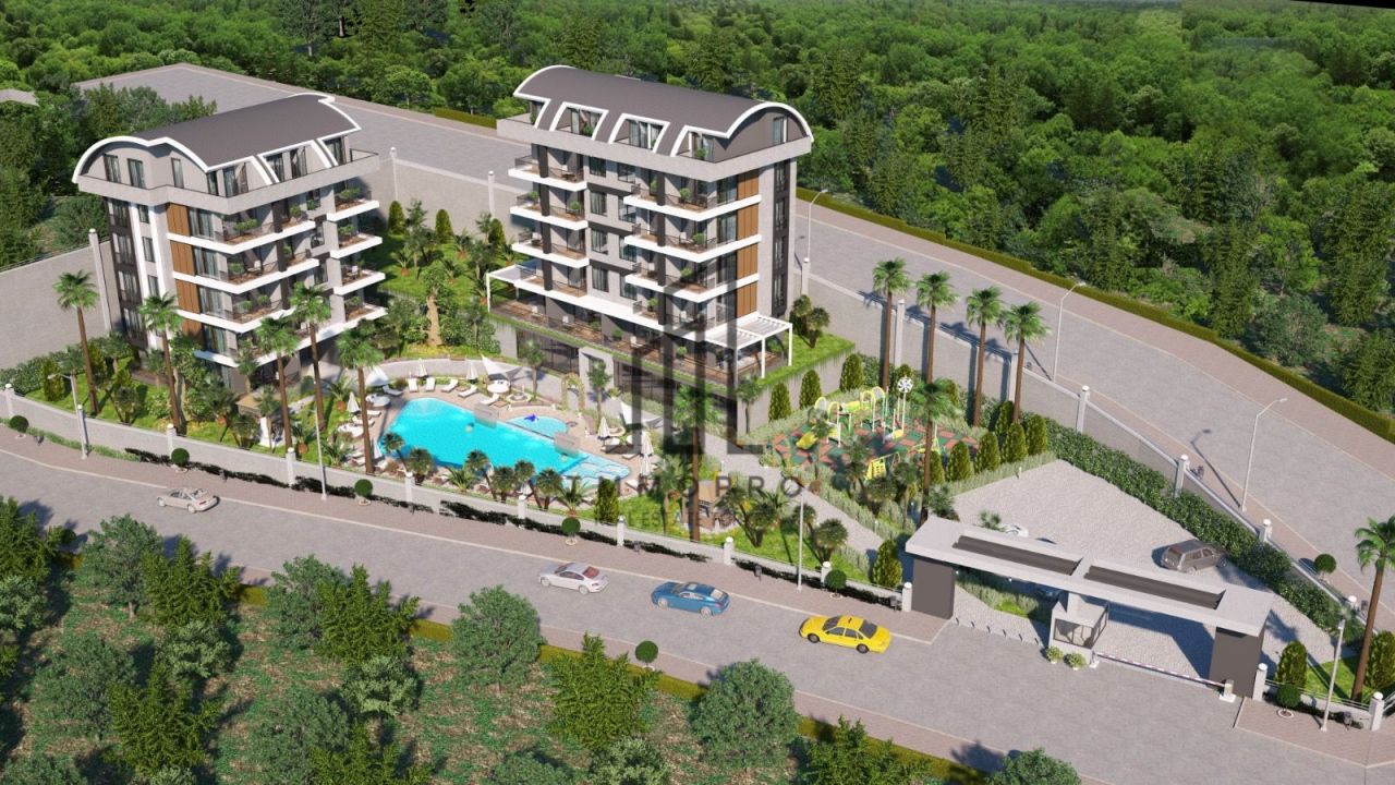 Апартаменты в Алании, Турция, 48 м2 фото 3