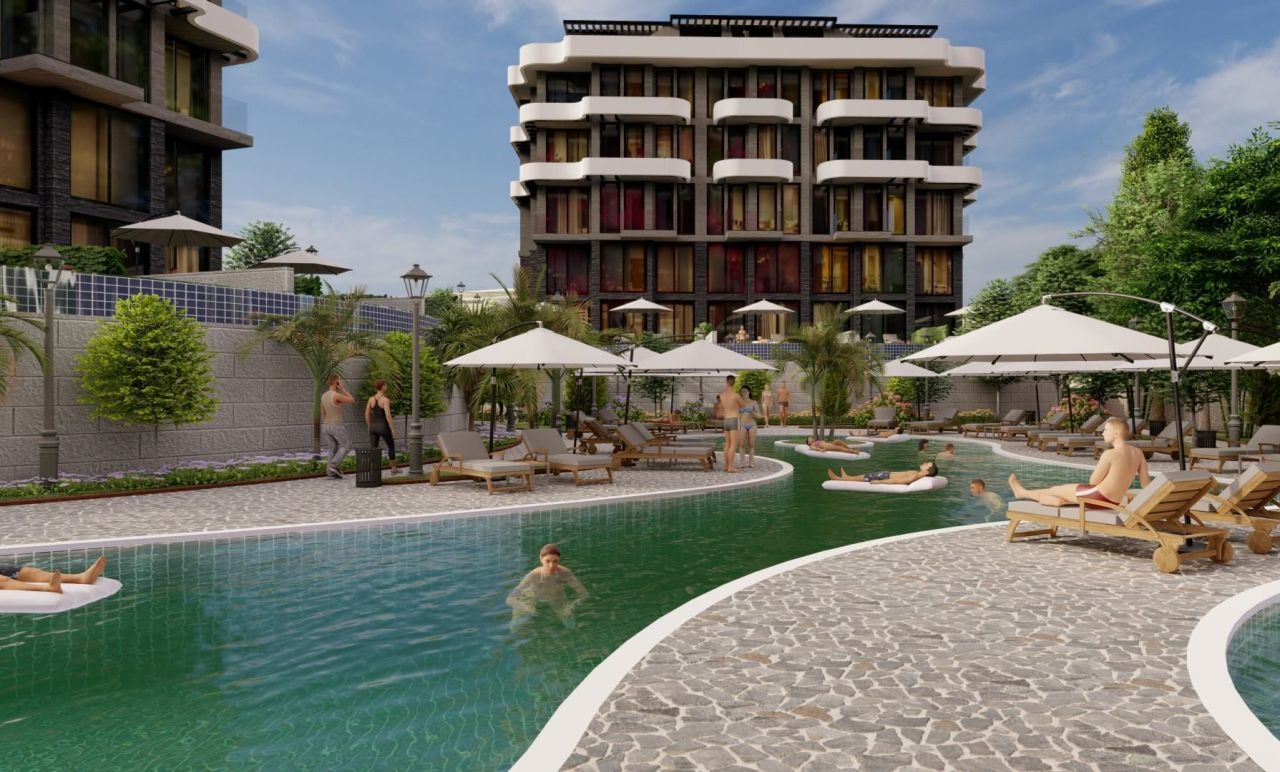 Апартаменты в Алании, Турция, 90 м2 фото 2