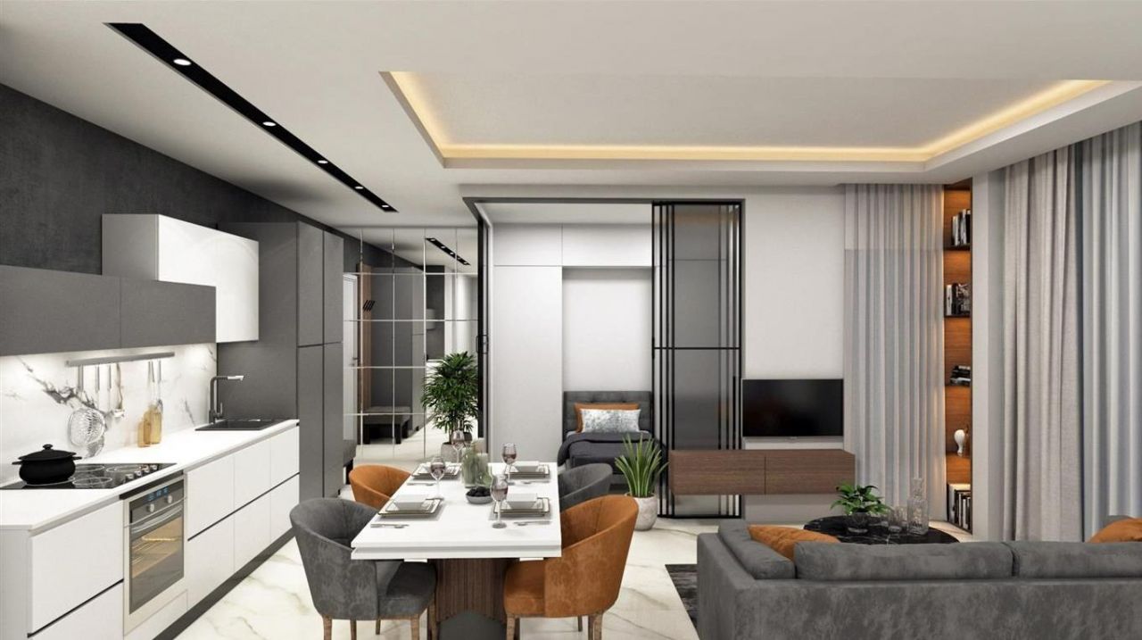 Апартаменты в Алании, Турция, 52 м2 фото 4