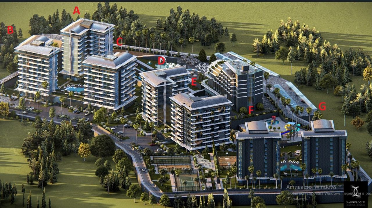 Квартира в Авсалларе, Турция, 51 м2 фото 4