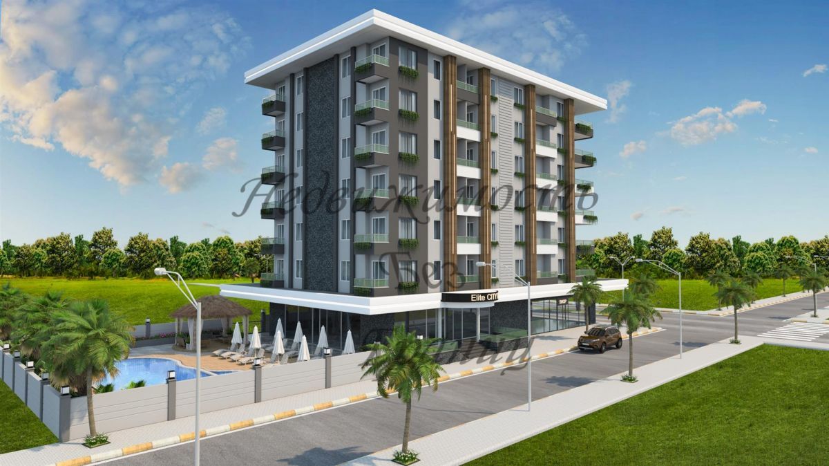 Апартаменты в Алании, Турция, 32 м2 фото 2