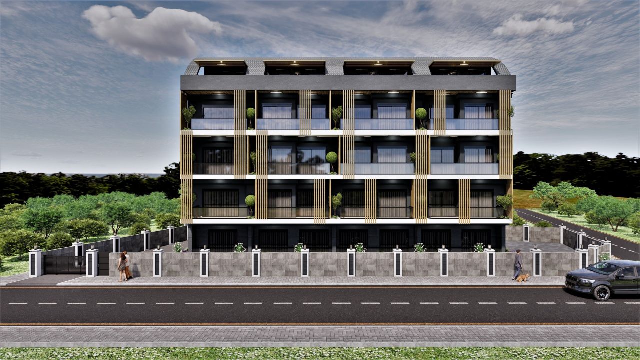 Апартаменты в Газипаше, Турция, 41 м2 фото 3