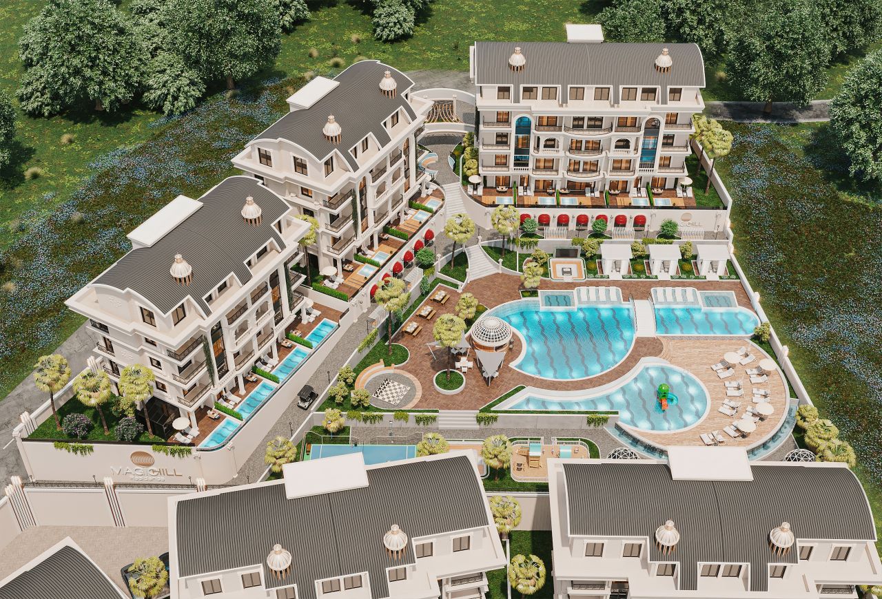 Апартаменты в Алании, Турция, 45 м2 фото 3
