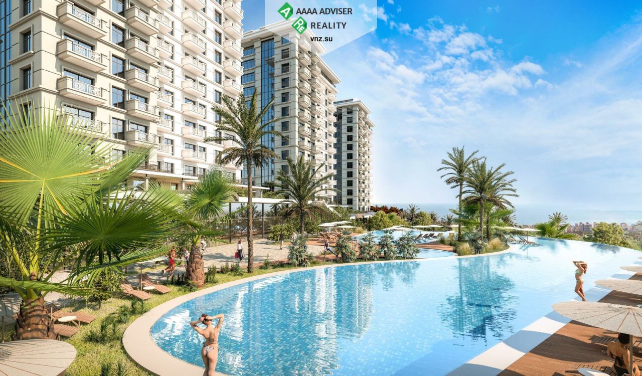 Квартира в Алании, Турция, 51 м2 фото 4