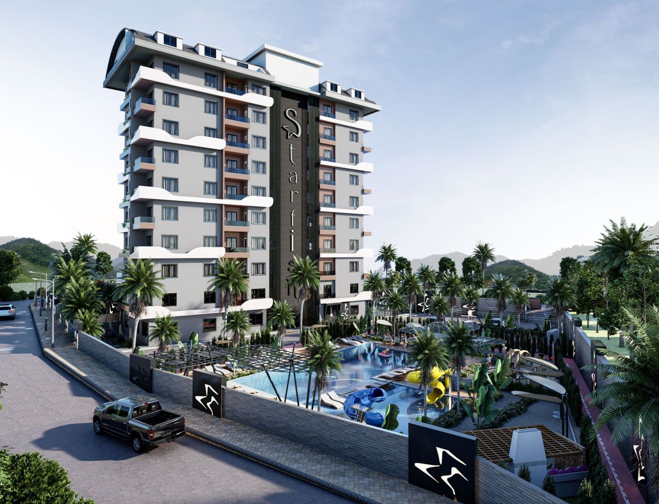 Квартира в Алании, Турция, 52 м2 фото 3