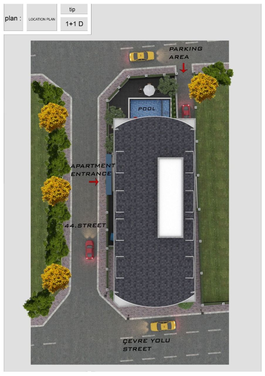 Квартира в Алании, Турция, 67 м2 фото 3