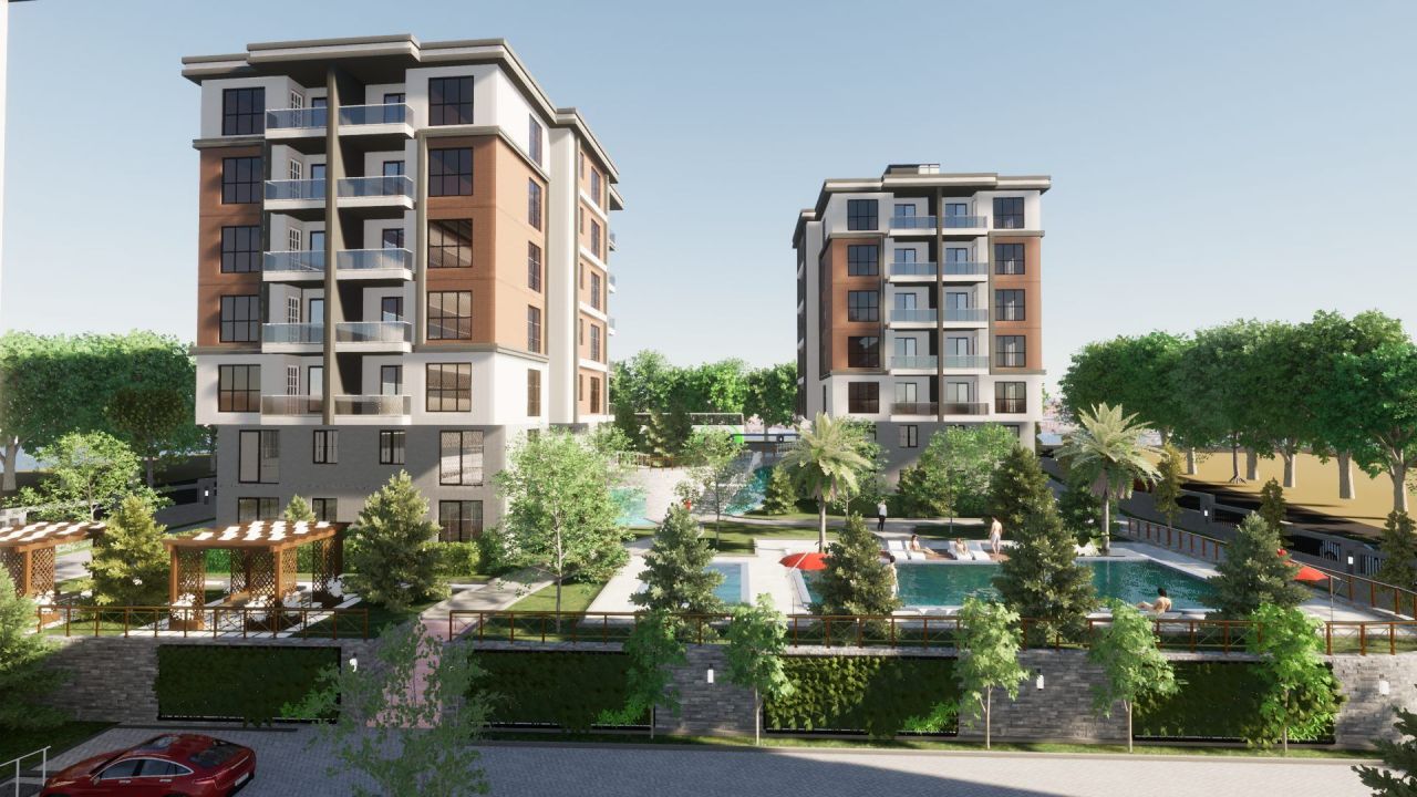 Квартира в Анталии, Турция, 45 м2 фото 2