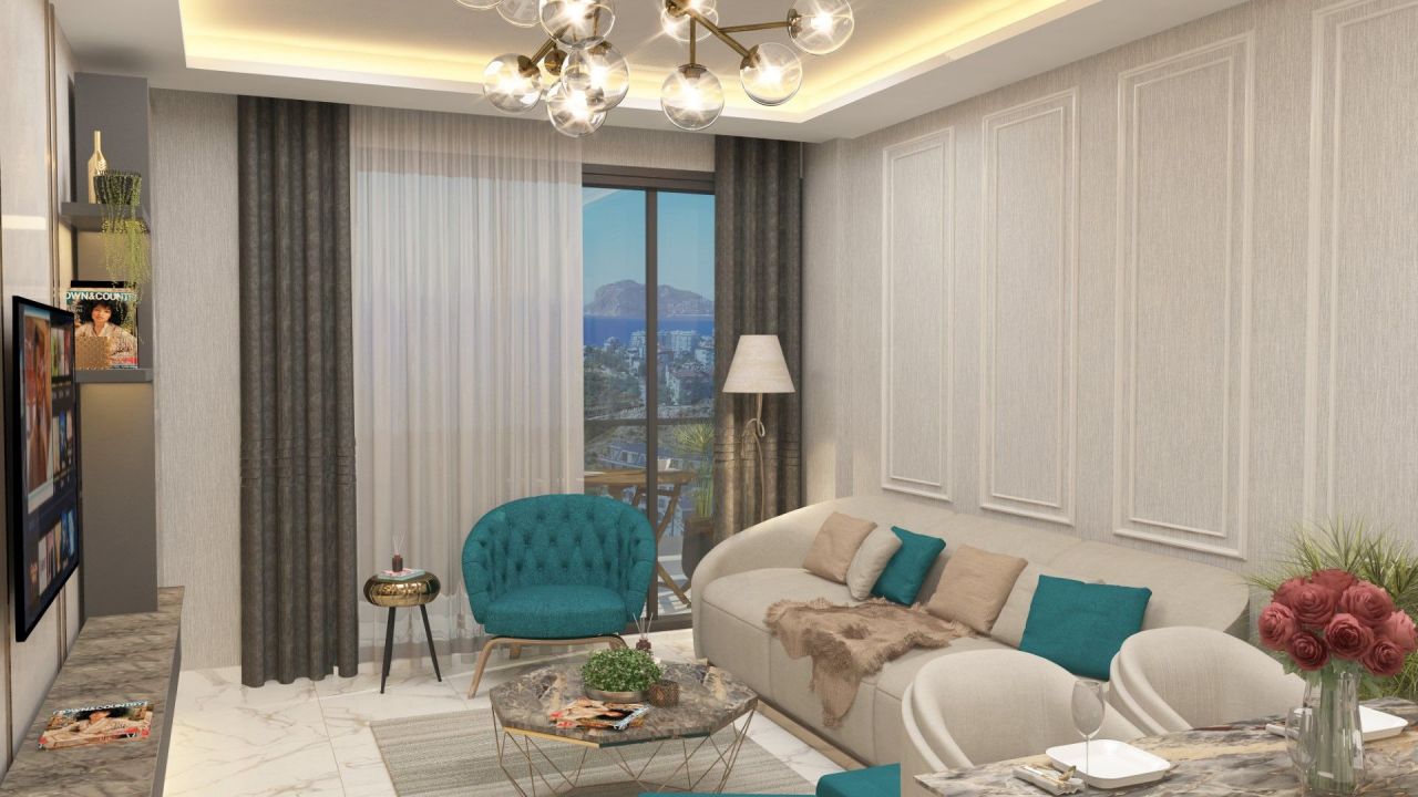 Апартаменты в Кестеле, Турция, 45 м2 фото 5