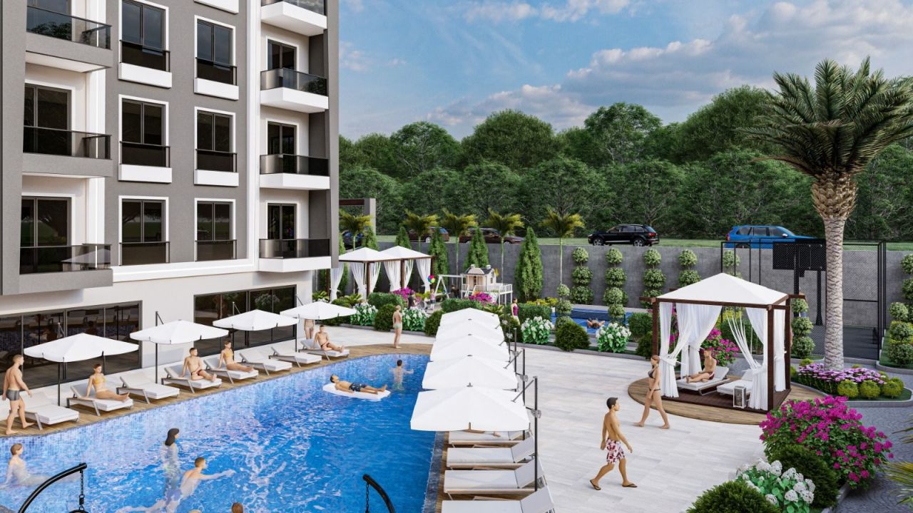 Квартира в Авсалларе, Турция, 53 м2 фото 4