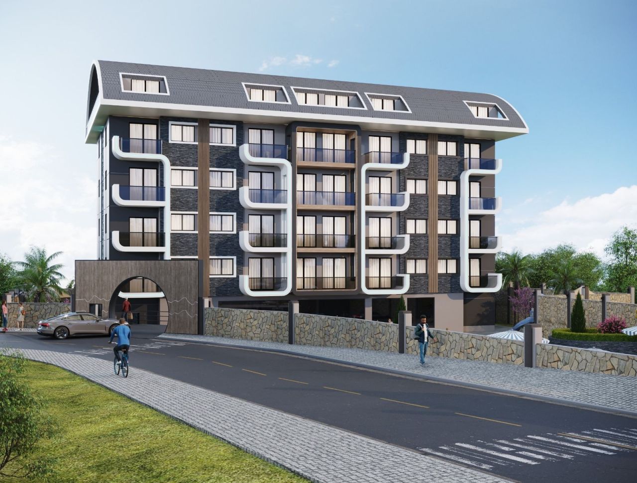 Квартира в Алании, Турция, 60 м2 фото 2