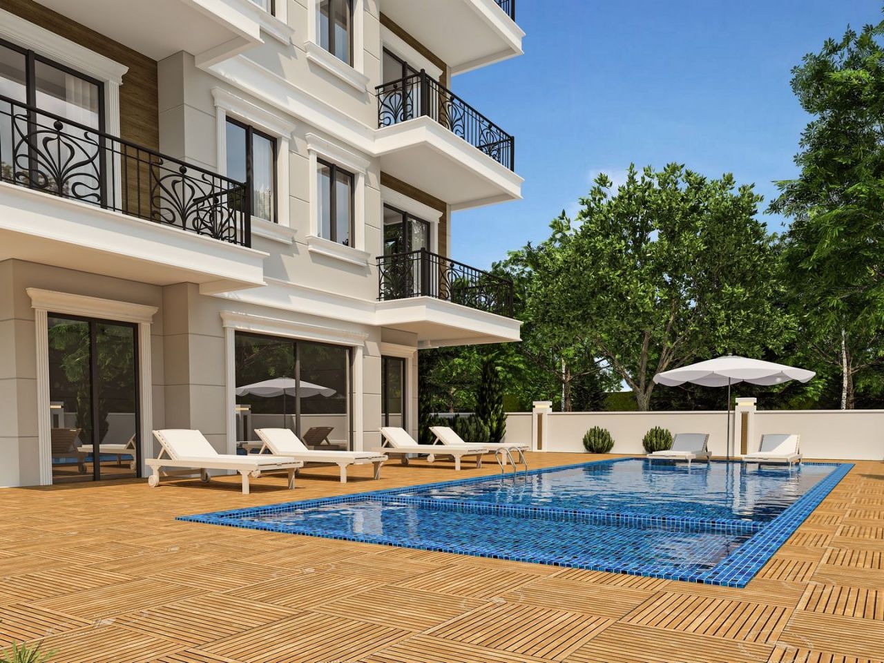 Квартира в Алании, Турция, 45 м2 фото 3