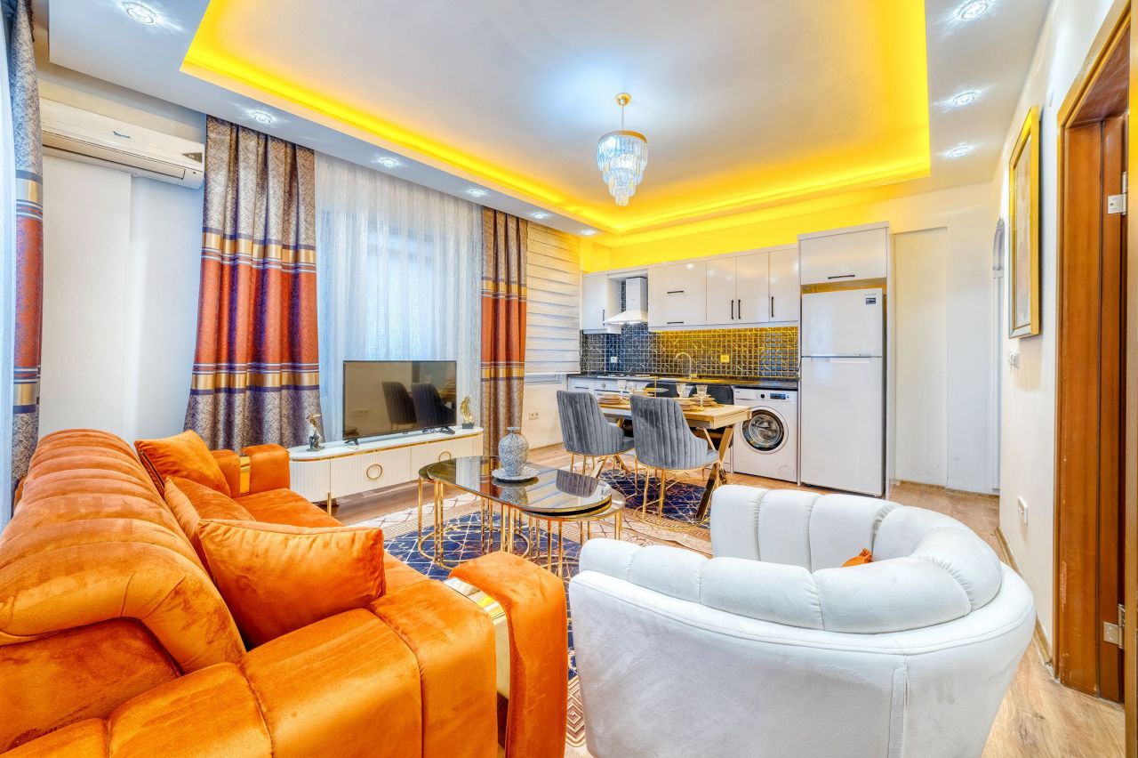 Квартира в Алании, Турция, 55 м2 фото 2
