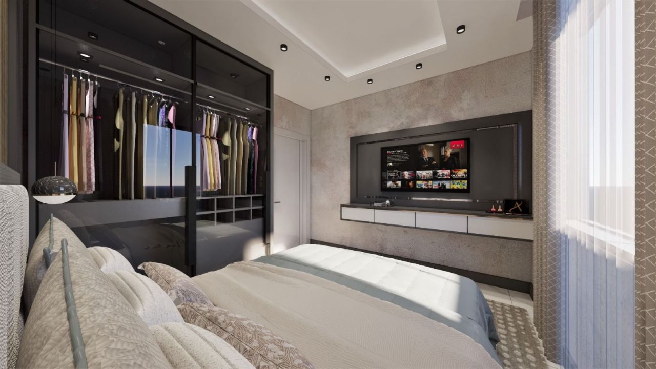Апартаменты в Алании, Турция, 45 м2 фото 4
