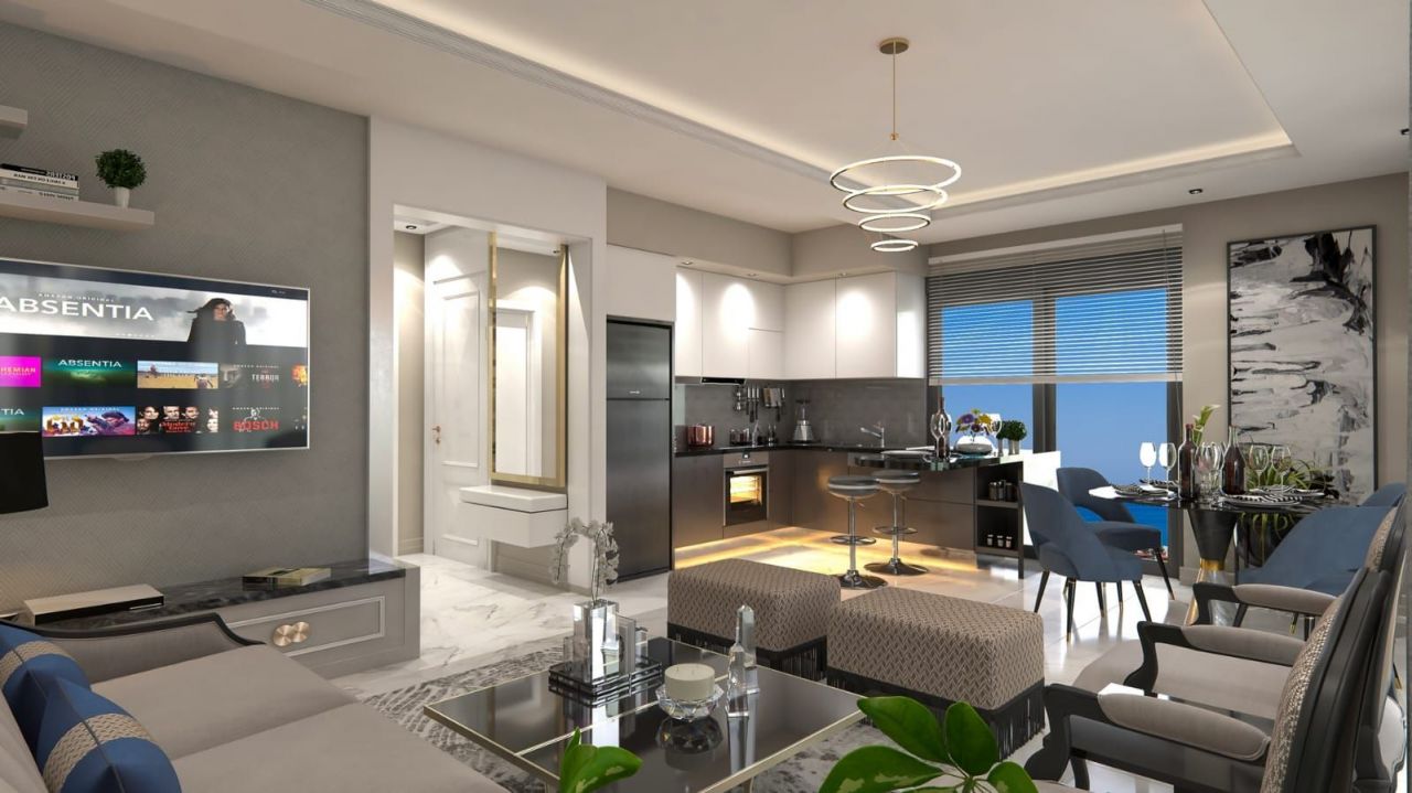 Квартира в Алании, Турция, 65 м2 фото 2