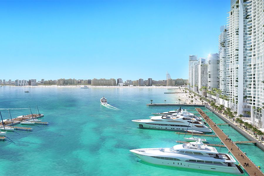 Апартаменты Emaar Beachfront, ОАЭ, 66 м2 фото 2